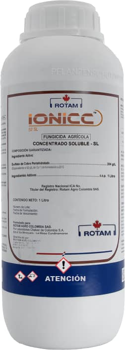 Fungicida IONICC Control de Alternaria y Antracnosis