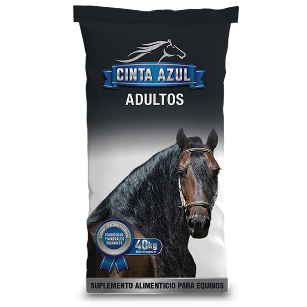 Alimento Cinta Azul Caballos Adultos x 40 Kg