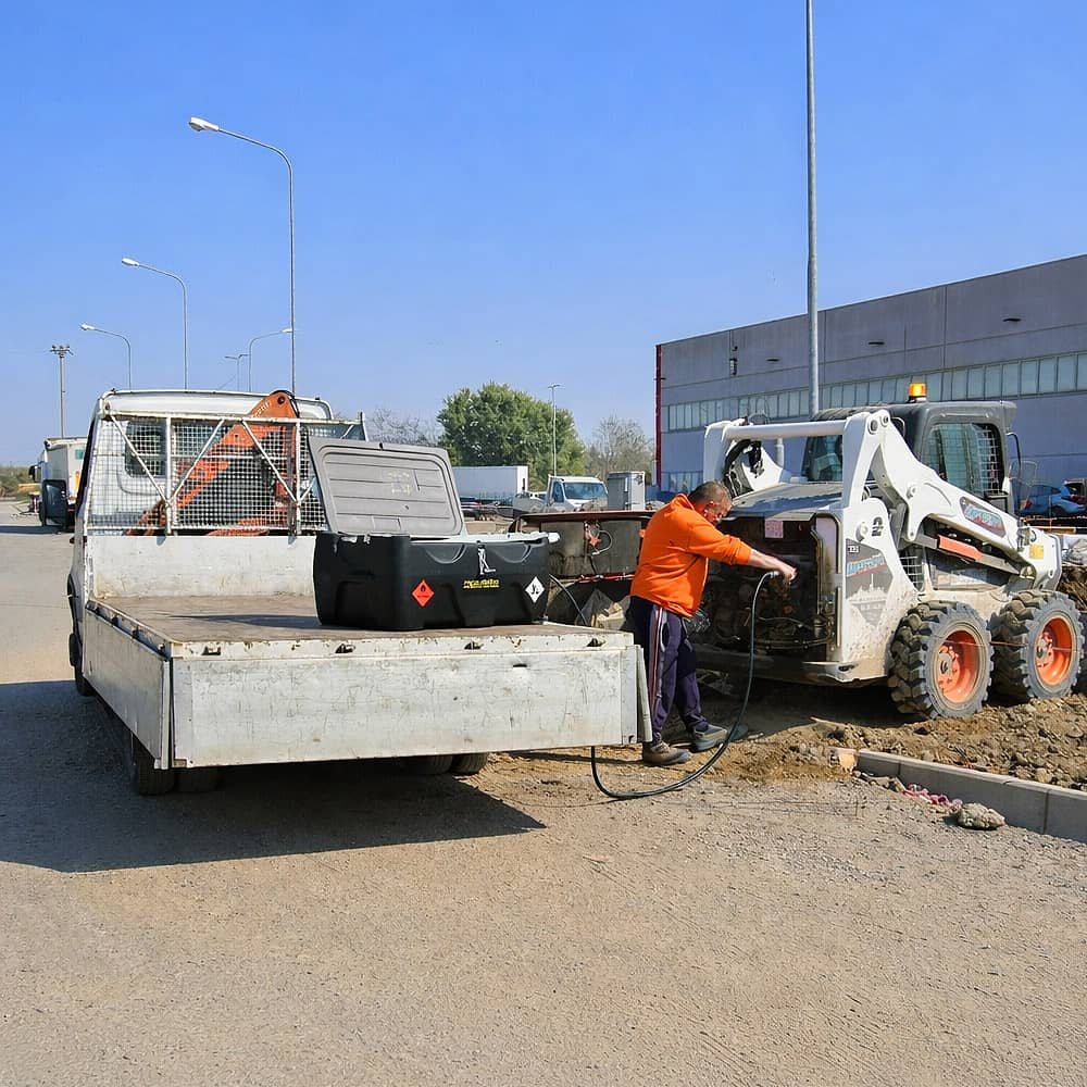 Tanque Móvil Combustible 40 Galones PRO 12V