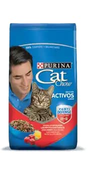 Alimento Cat Chow Adultos Activos x 8 Kg
