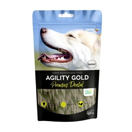 Agility Gold Premios Dental Perros x 150 Gr