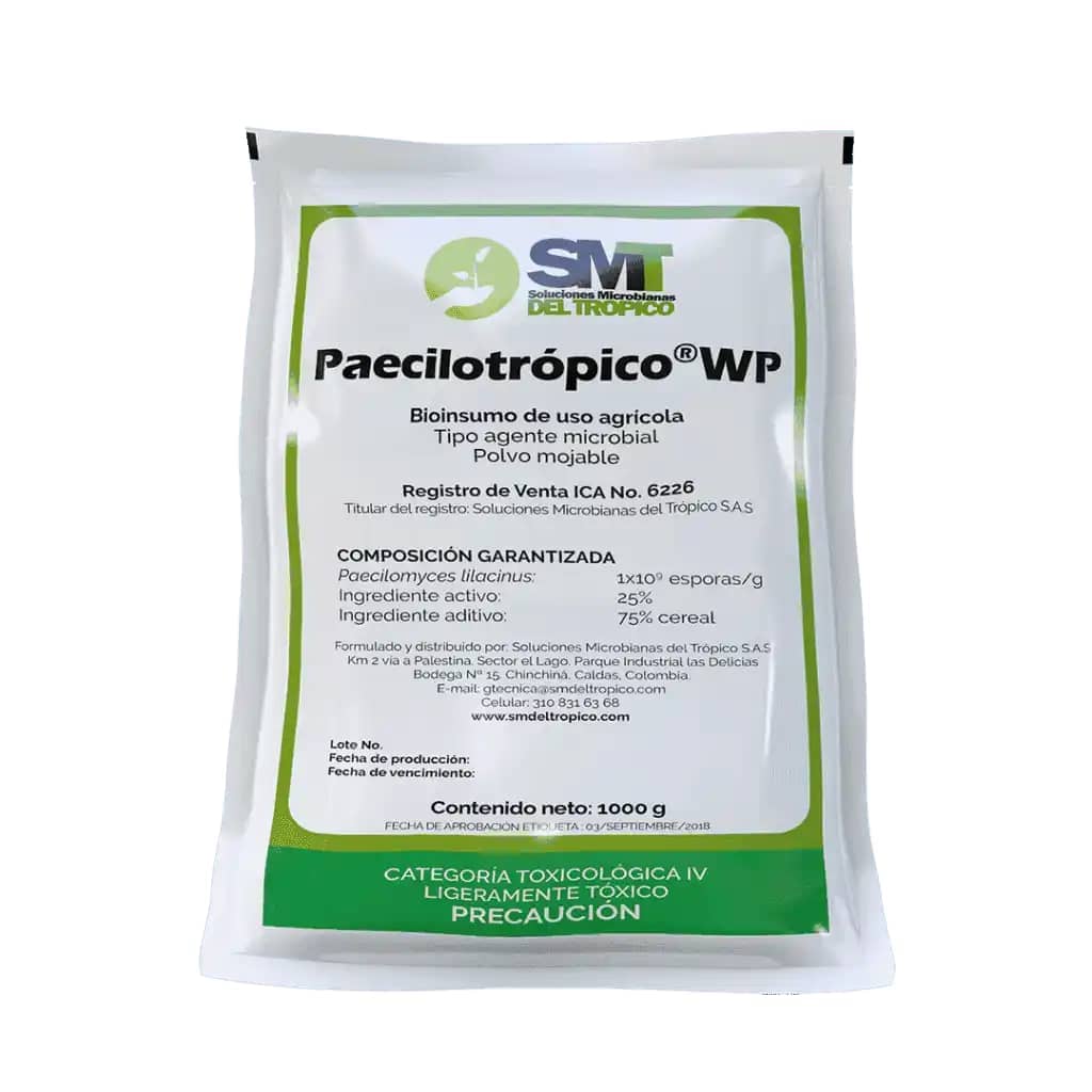 Insecticida Orgánico Paecilotropico Wp x 1 Kg