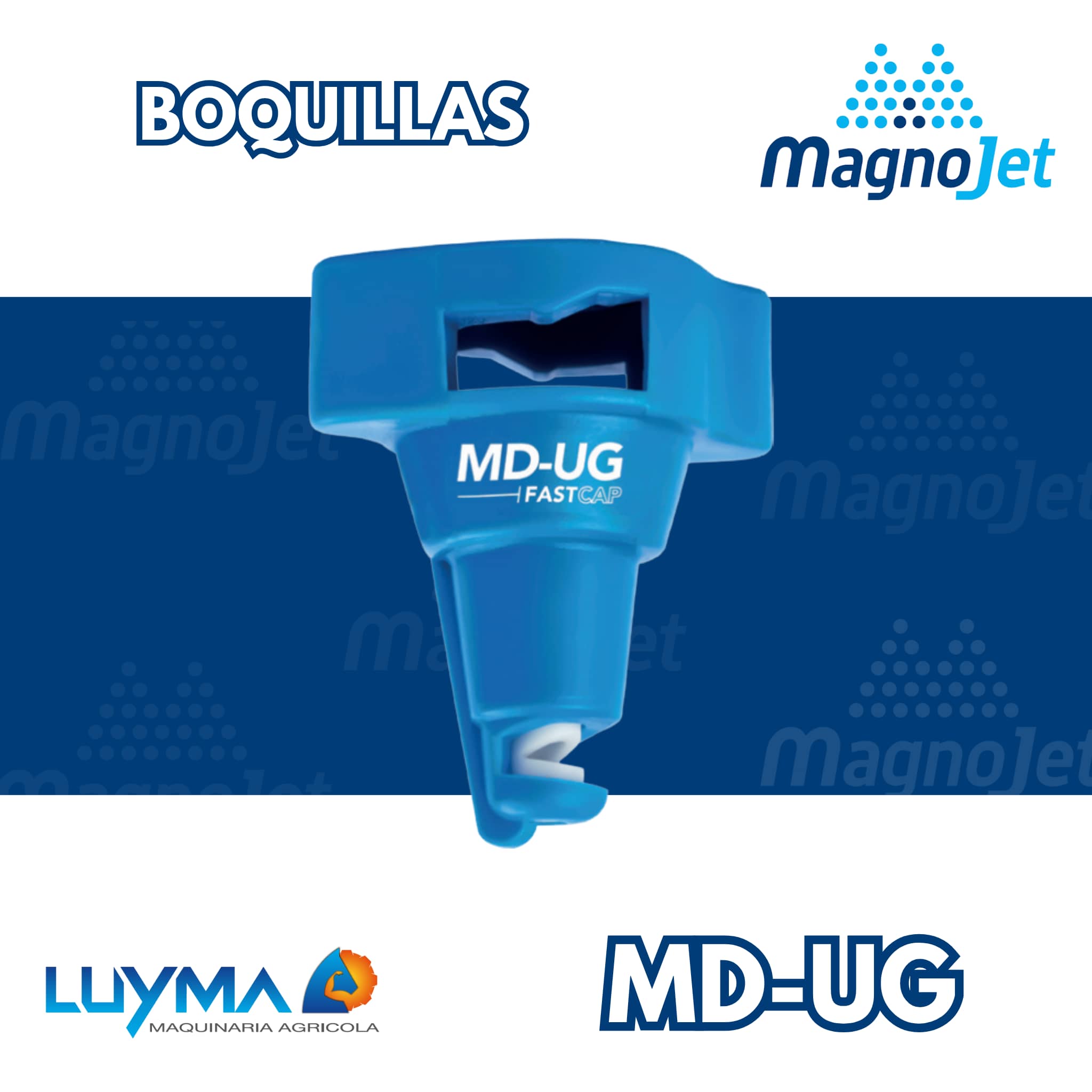 Boquilla Magnojet MD-UG 140° Cerámica Antideriva