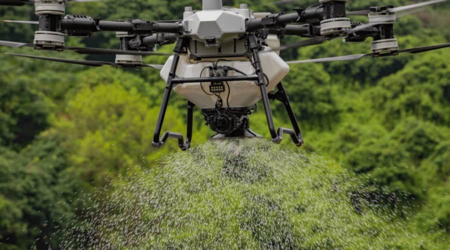 DJI Agras T100 | Dron agrícola de alto rendimiento
