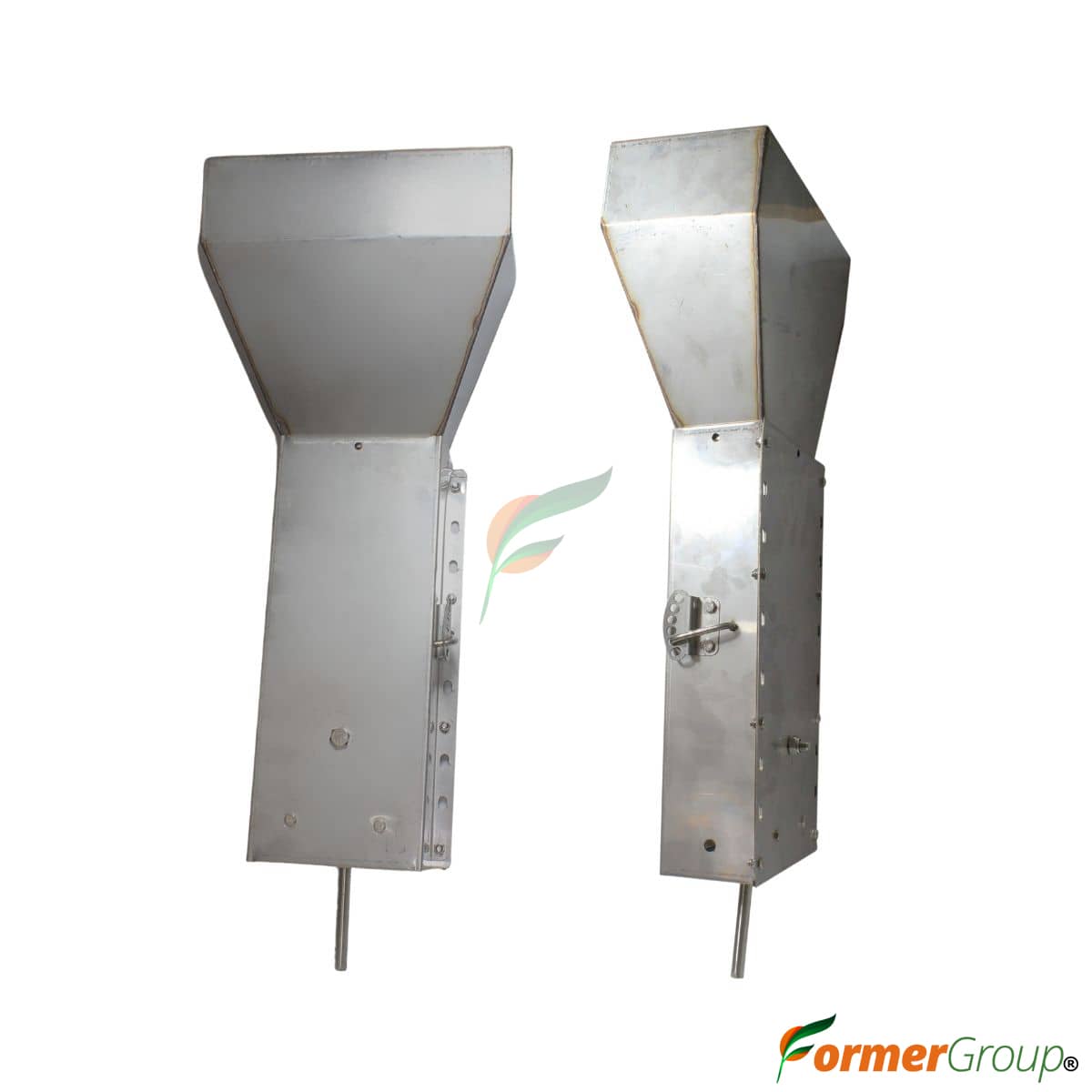 Dispensador Alimento Cerdas Acero | Jaula Paridera