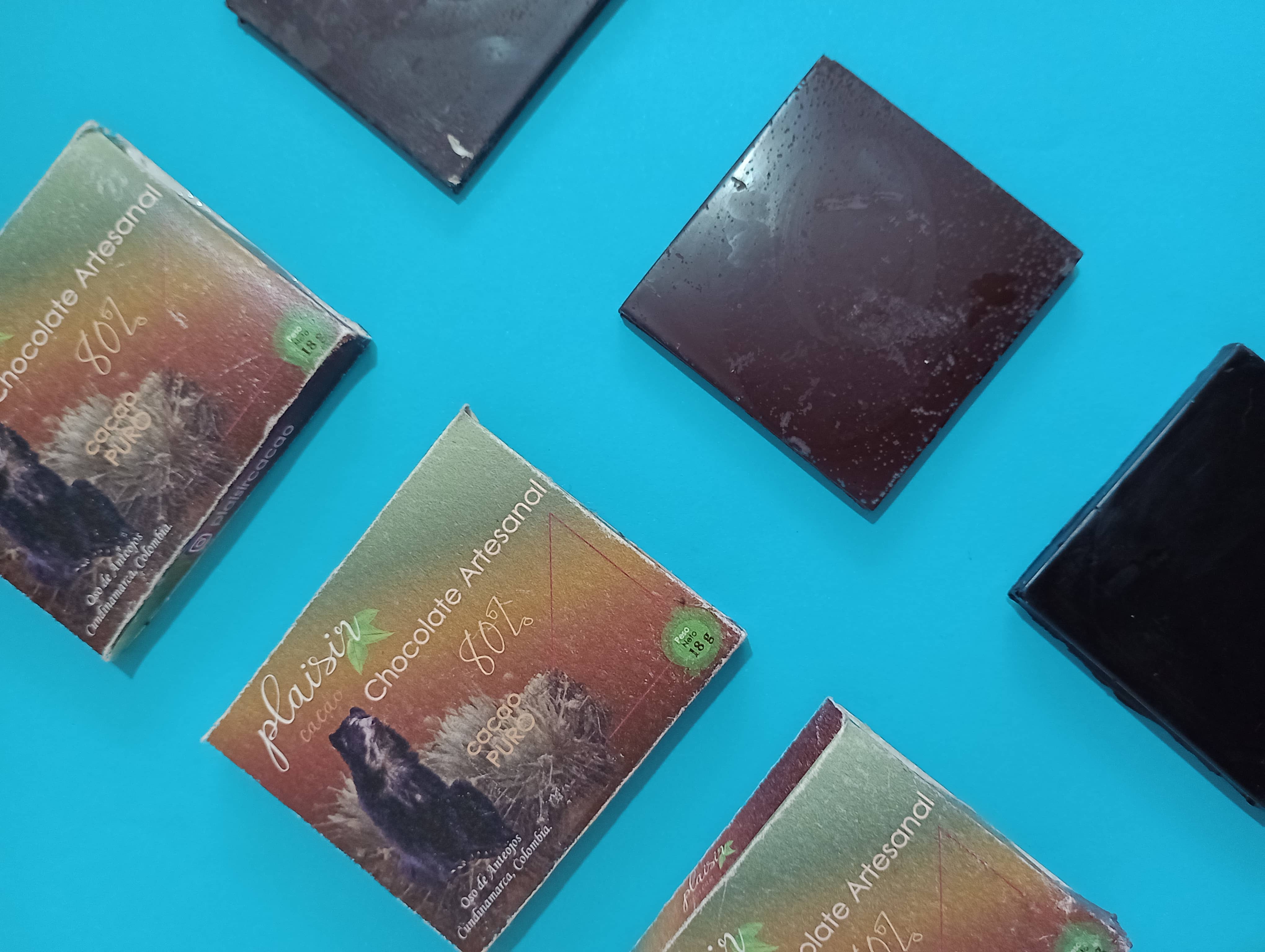 Chocolate orgánico con panela
