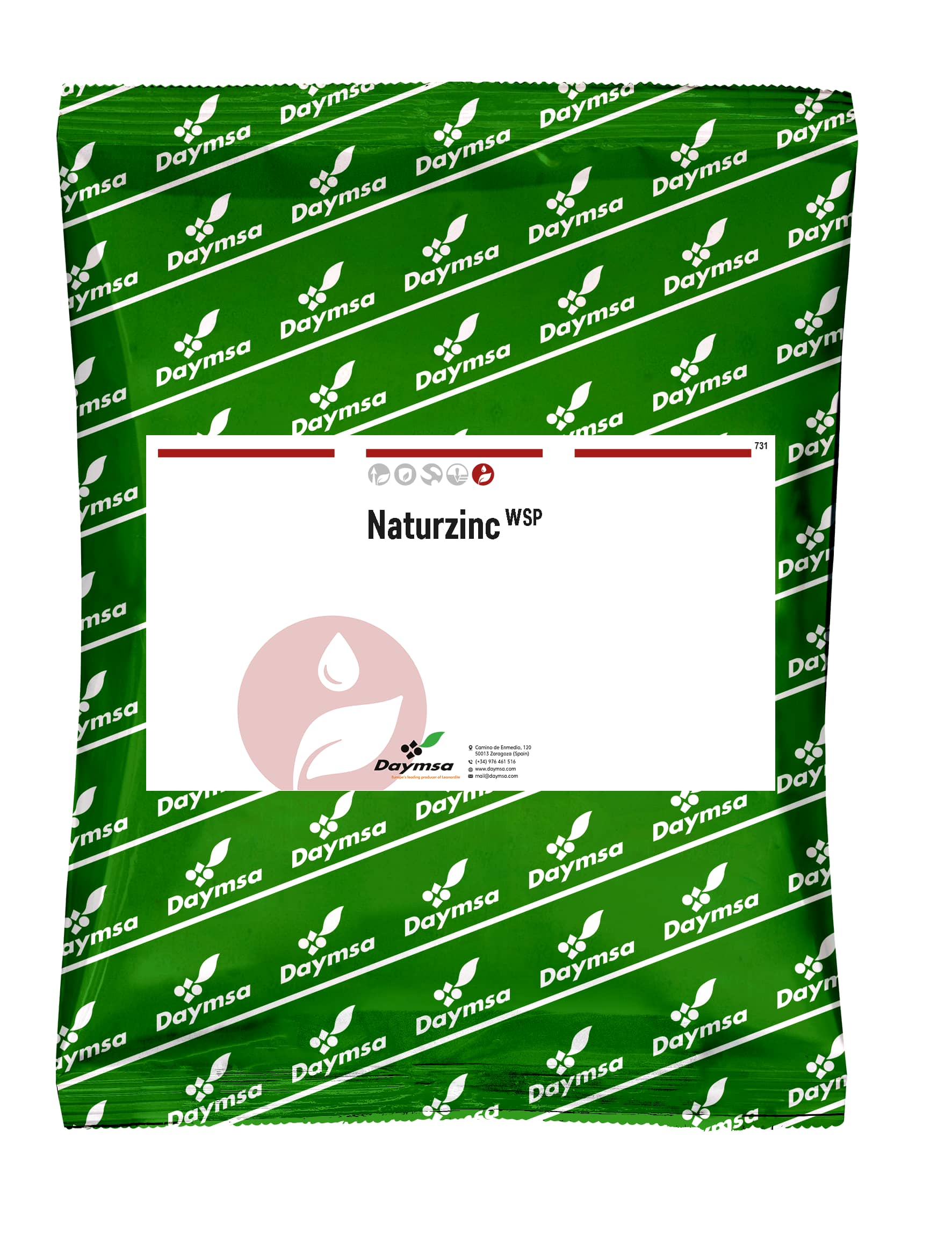 Fertilizante Naturzinc WSP x 5 Kg