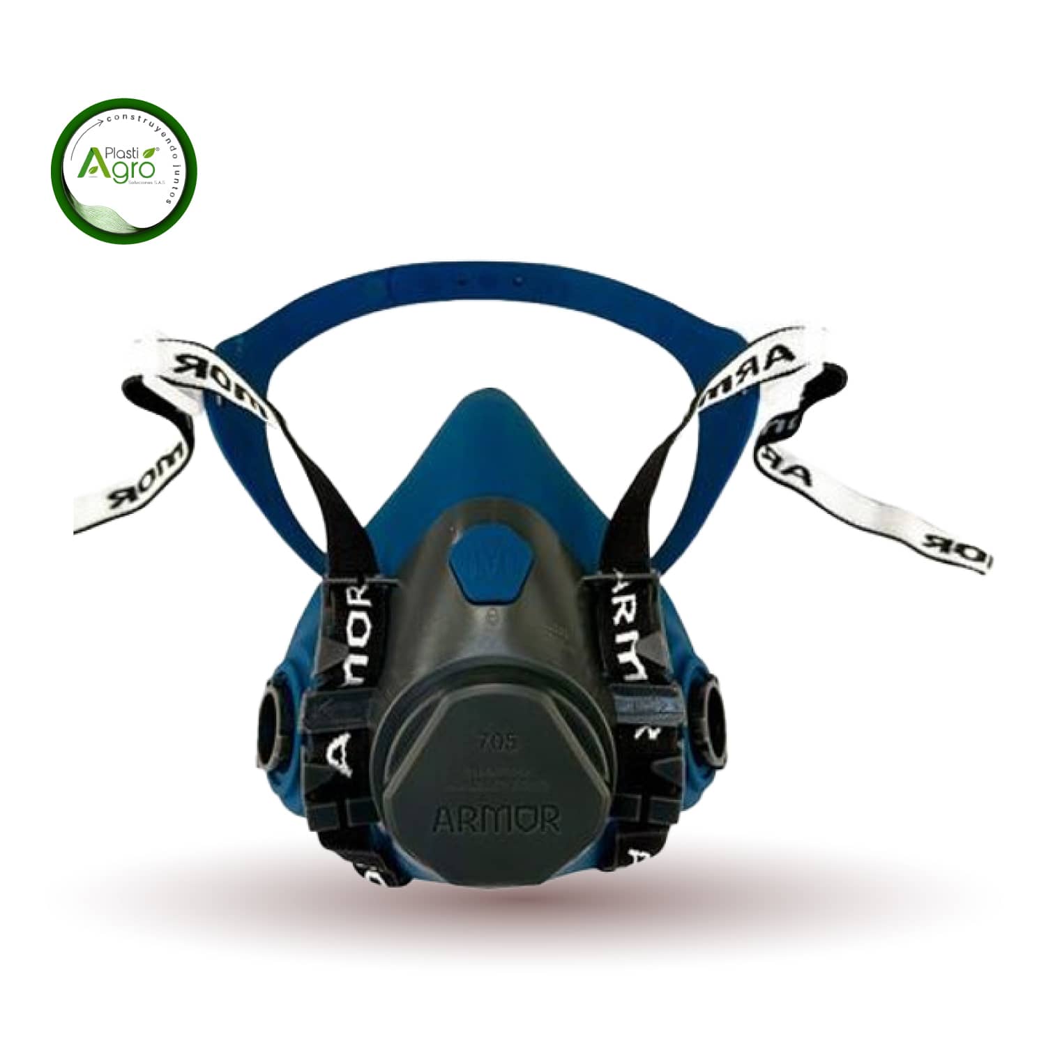 Máscara Media Cara 705 de Silicona – Protección Agro e Industria