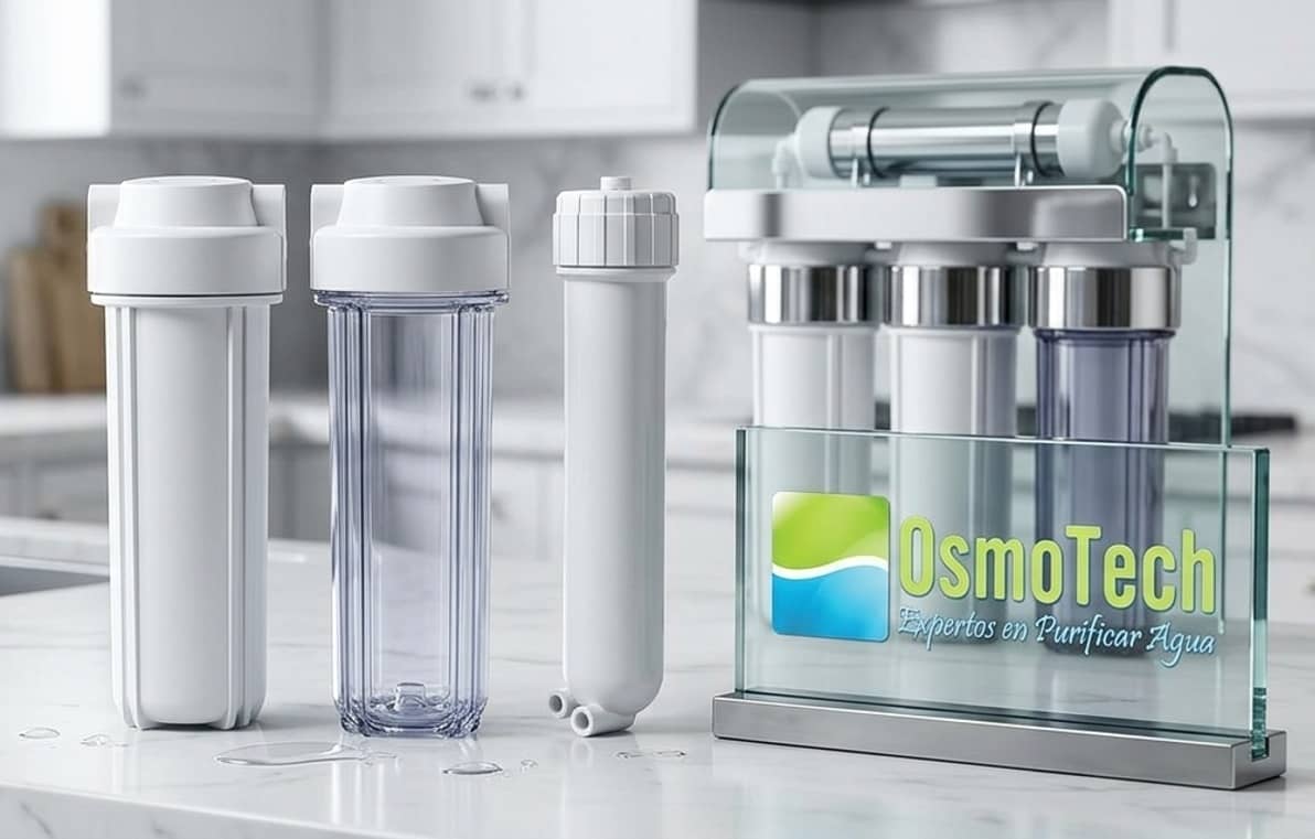 Vasos porta filtros de 20 pulgadas para tratamiento de agua agrícola
