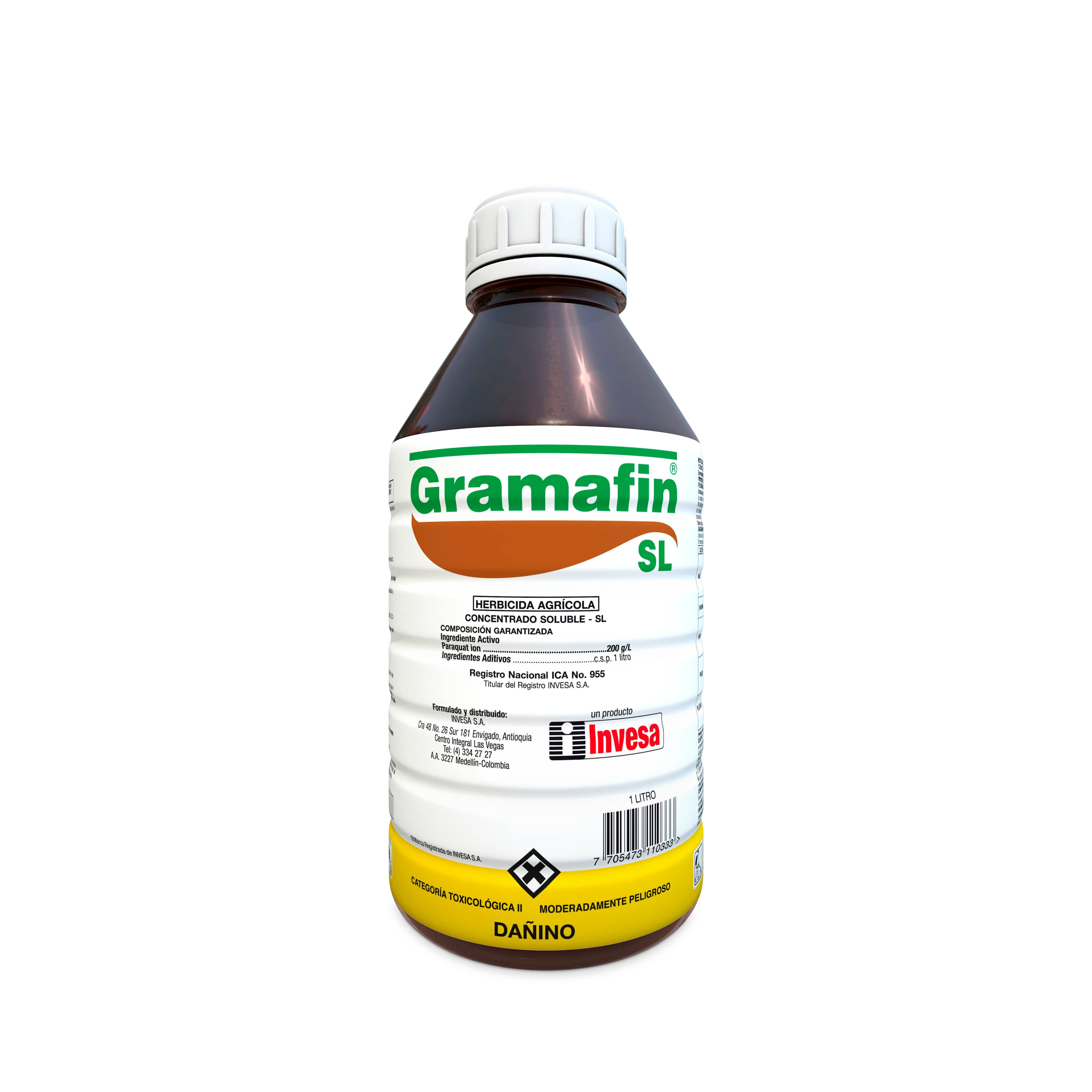 Herbicida no selectivo Gramafin X litro