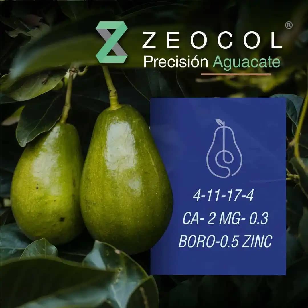 Fertilizante Zeocol Precisión Aguacate
