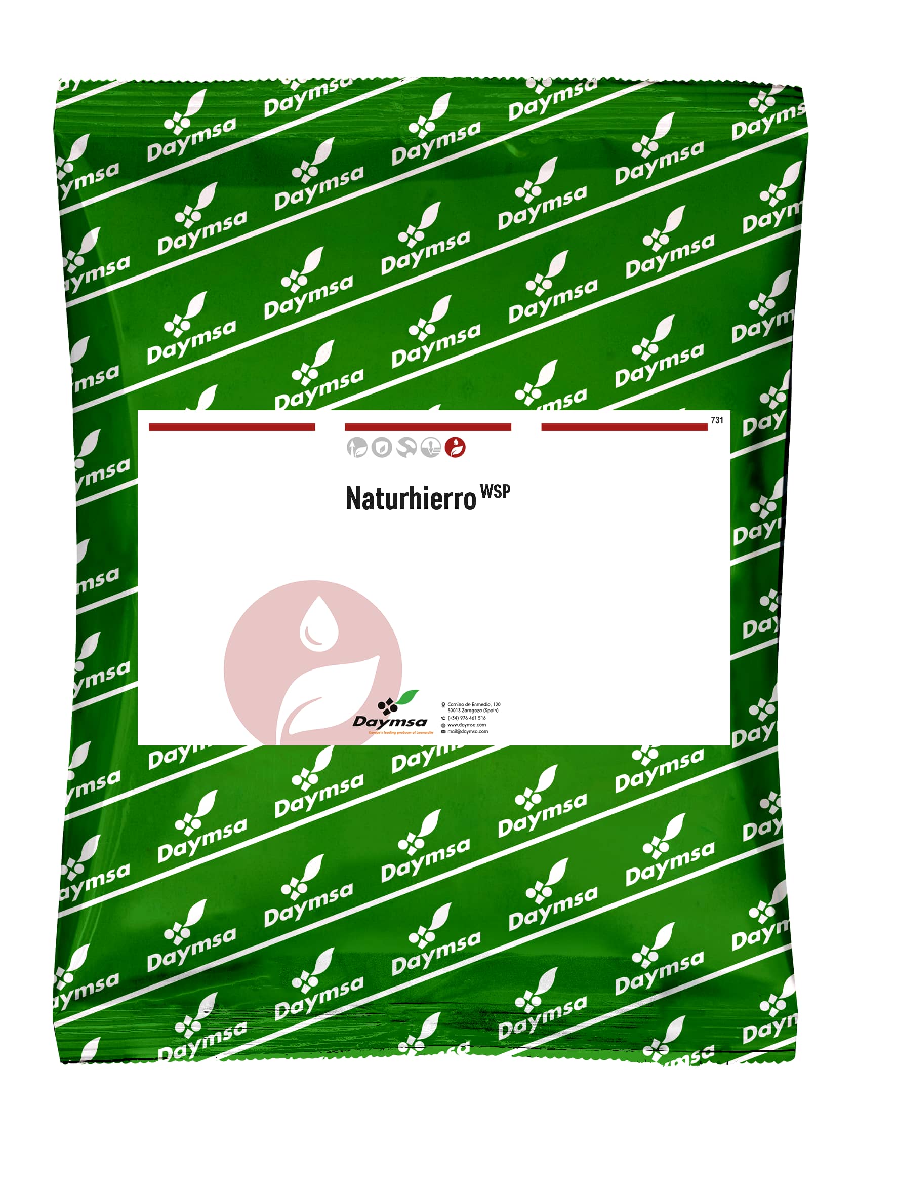 Fertilizante Naturhierro WSP x 5 Kg