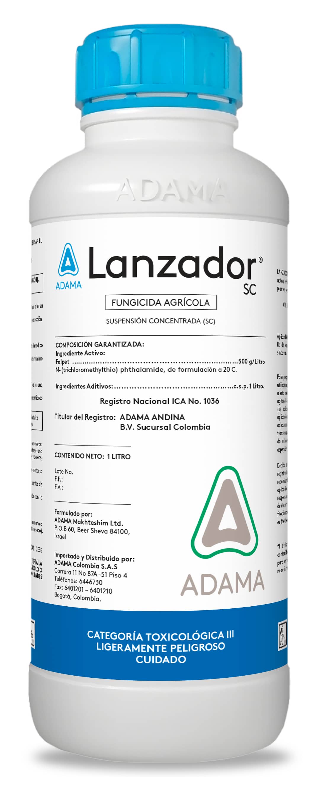 Fungicida Lanzador 500 SC x 1 Lt - Adama