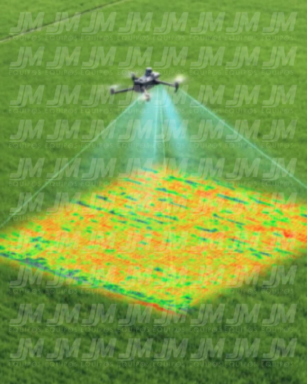 DJI Mavic 3 Multiespectral dron RTK NDVI para agricultura