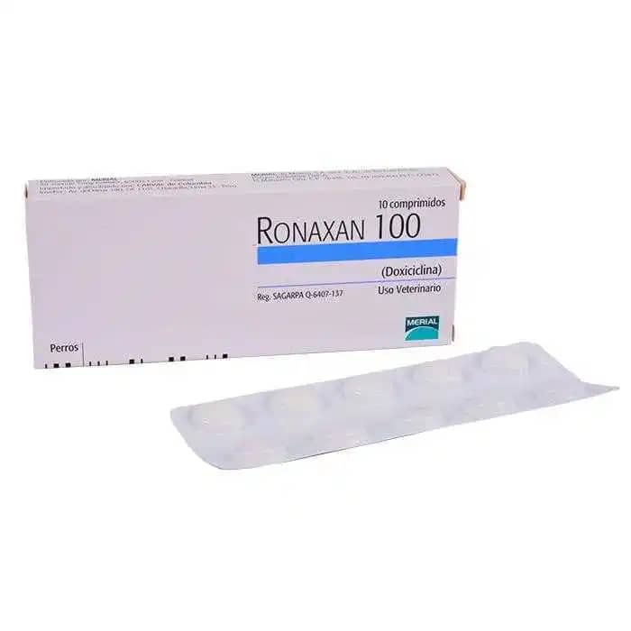 Antibacteriano Ronaxan 100 (Caja x 10 tabletas)