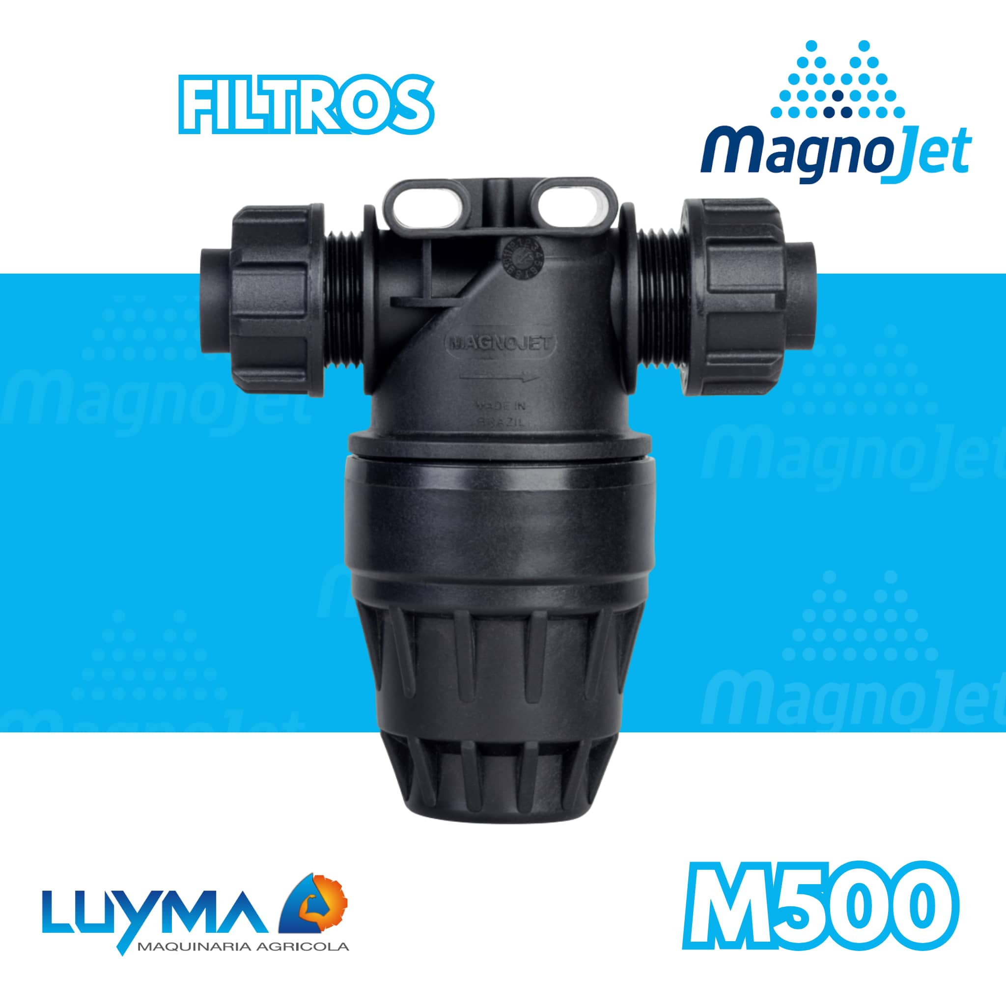 Filtro de Línea 1” Magnojet | Malla 80 Alta Flujo