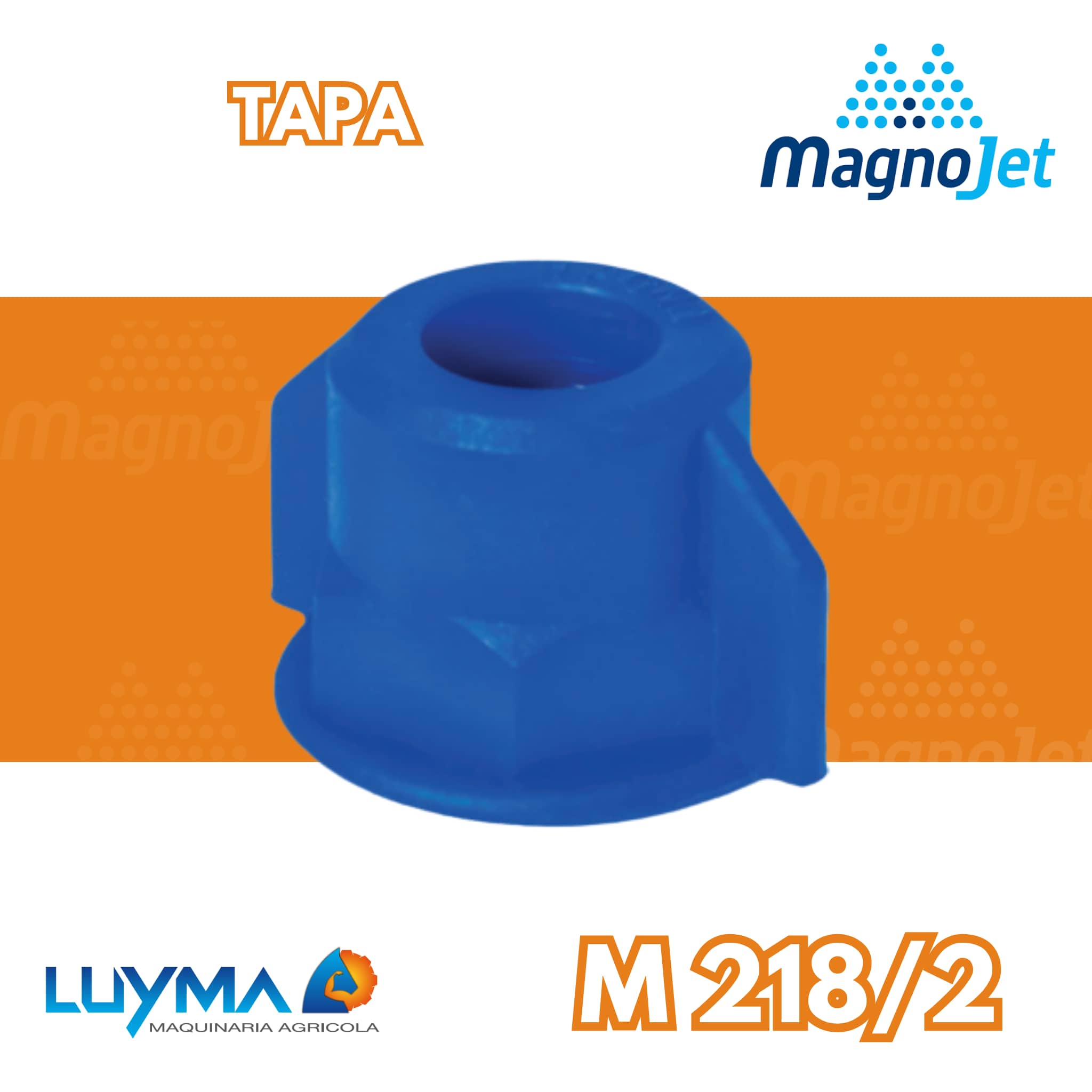 Tapa Magnojet Corta Universal 18x11,5mm para Portaboquilla