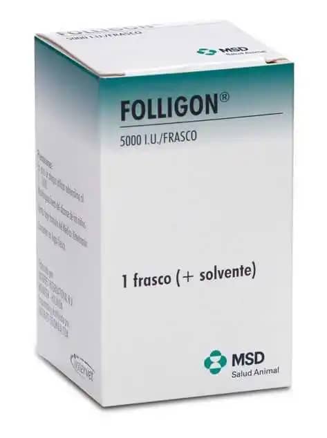 Solución Hormonal Folligon x 1000 UI + DIL X 5 Ml