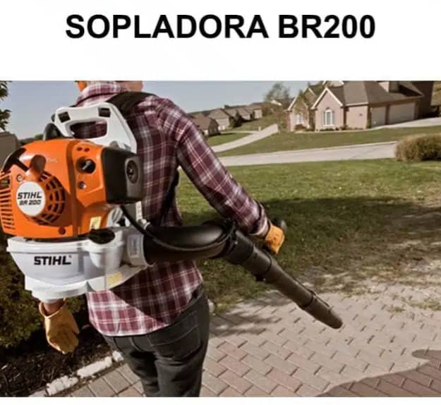 Sopladora de Espalda BR200 - STIHL