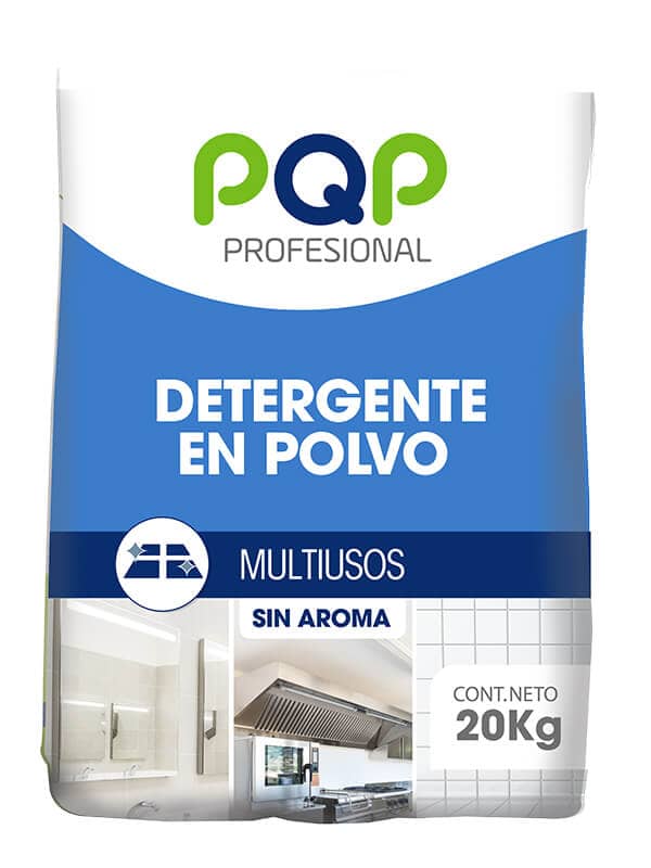 Det PQP Pro SinAro 20kg | Detergente Neutro sin Aroma