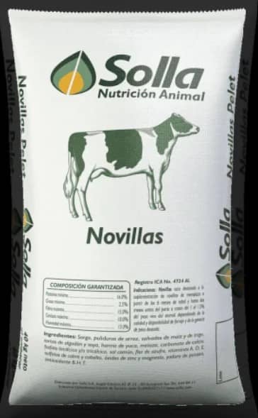 Alimento bovino - Novillas Pellet x 40 Kg