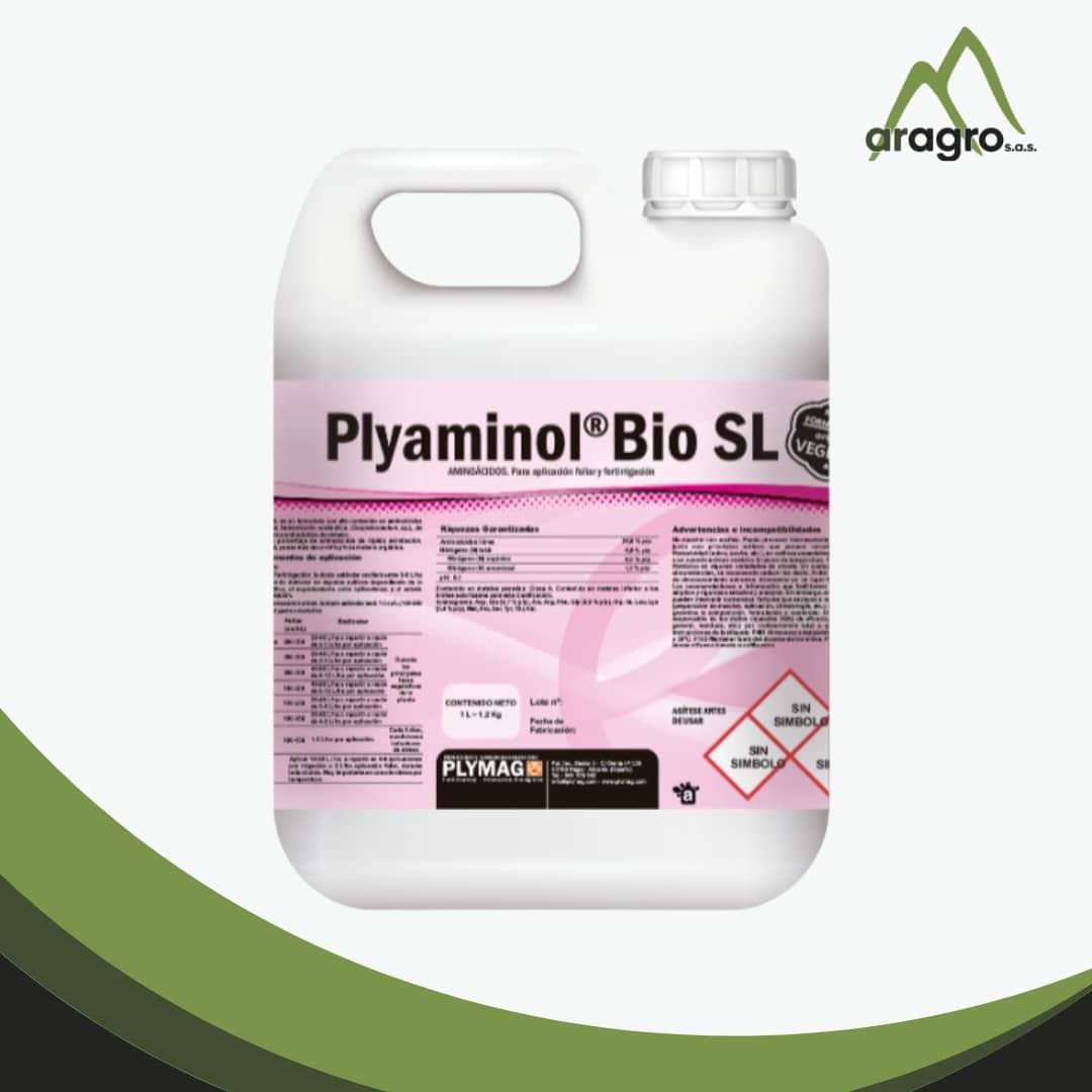 Bioestimulante bionutriente Plyaminol Bio SL x 20 Lt