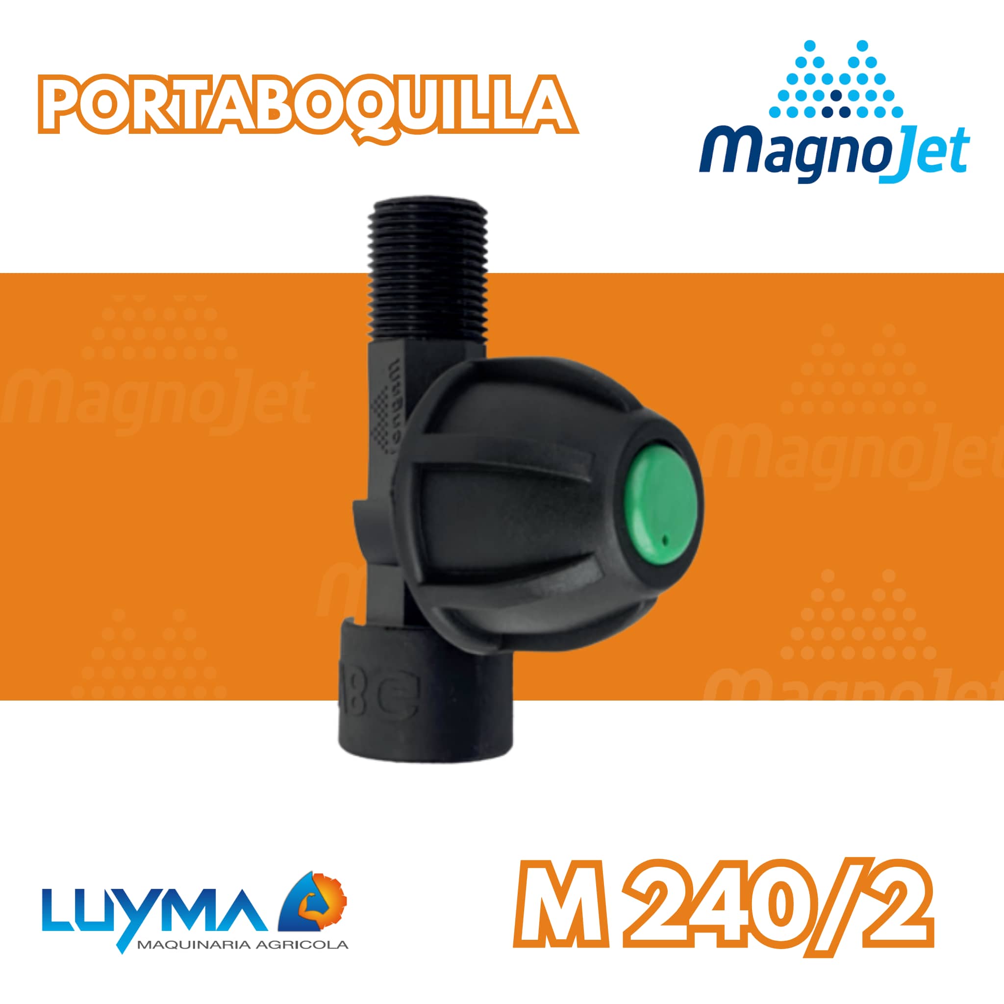 Portaboquilla 3/8 Antigoteo | Conexión Segura