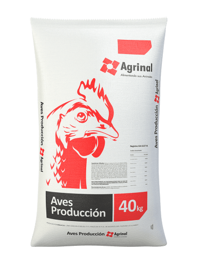 Alimento para aves Producción Crombo x 40 kg - Agrinal