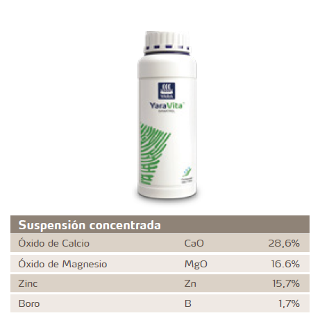 Fertilizante YaraVita Banatrel x 1 Lt