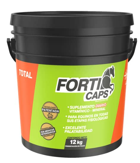 Suplemento para Equinos Forticaps Total x 12 Kg