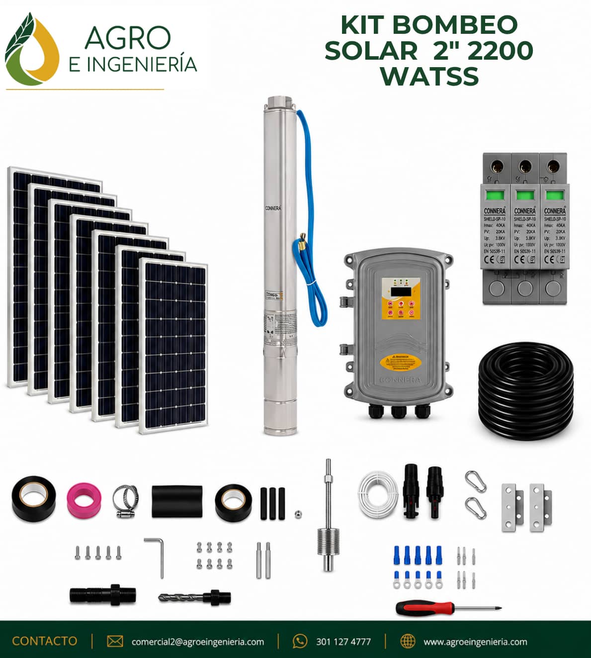 Sistemas de Bombeo Solar para Riego | Alta Eficiencia