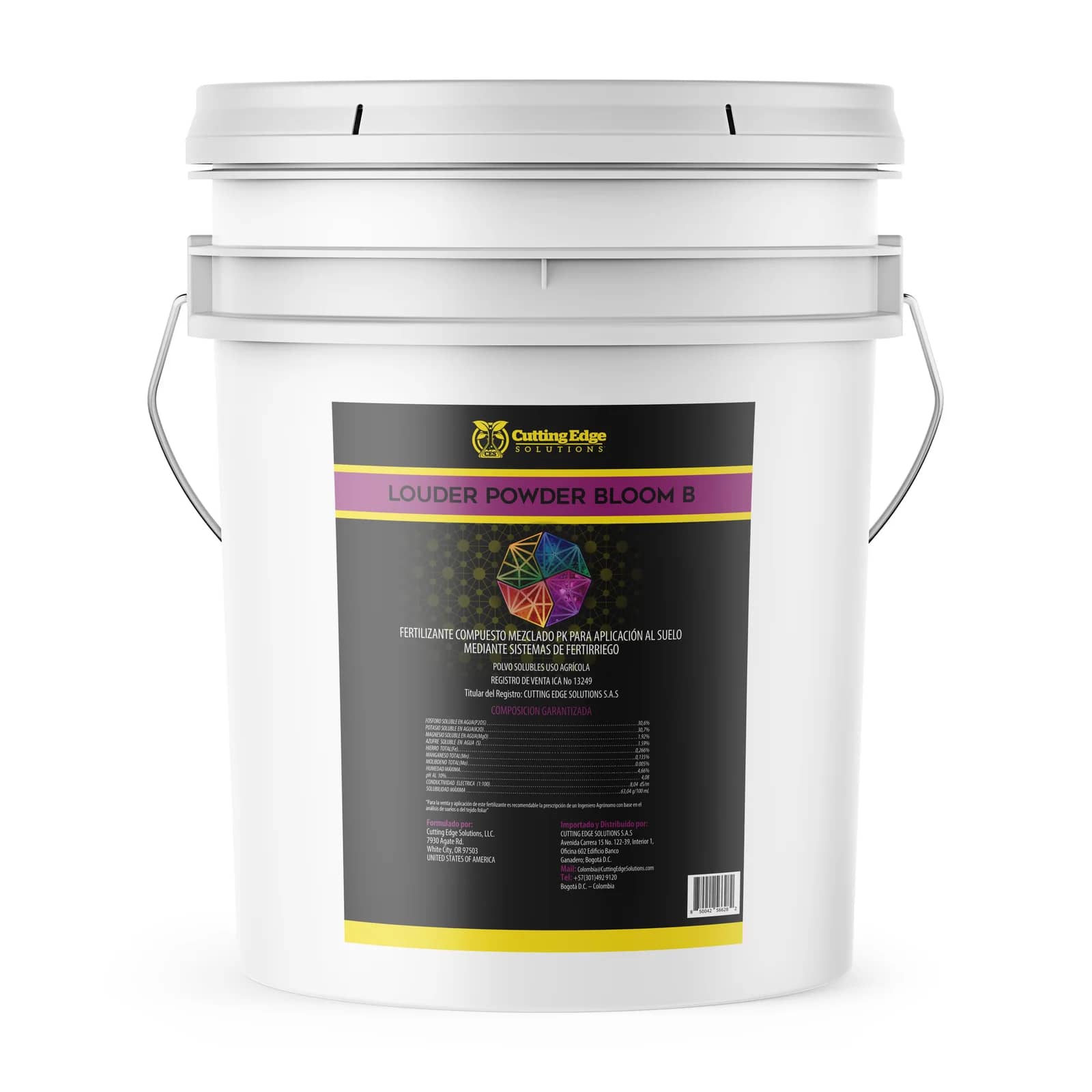 LOUDER POWDER BLOOM B 50 libras | Fertilizante PK para fertirriego