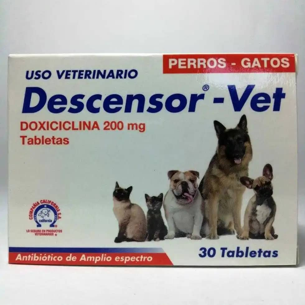 Antibiótico Descensor 200 Mg x 30 Tabletas