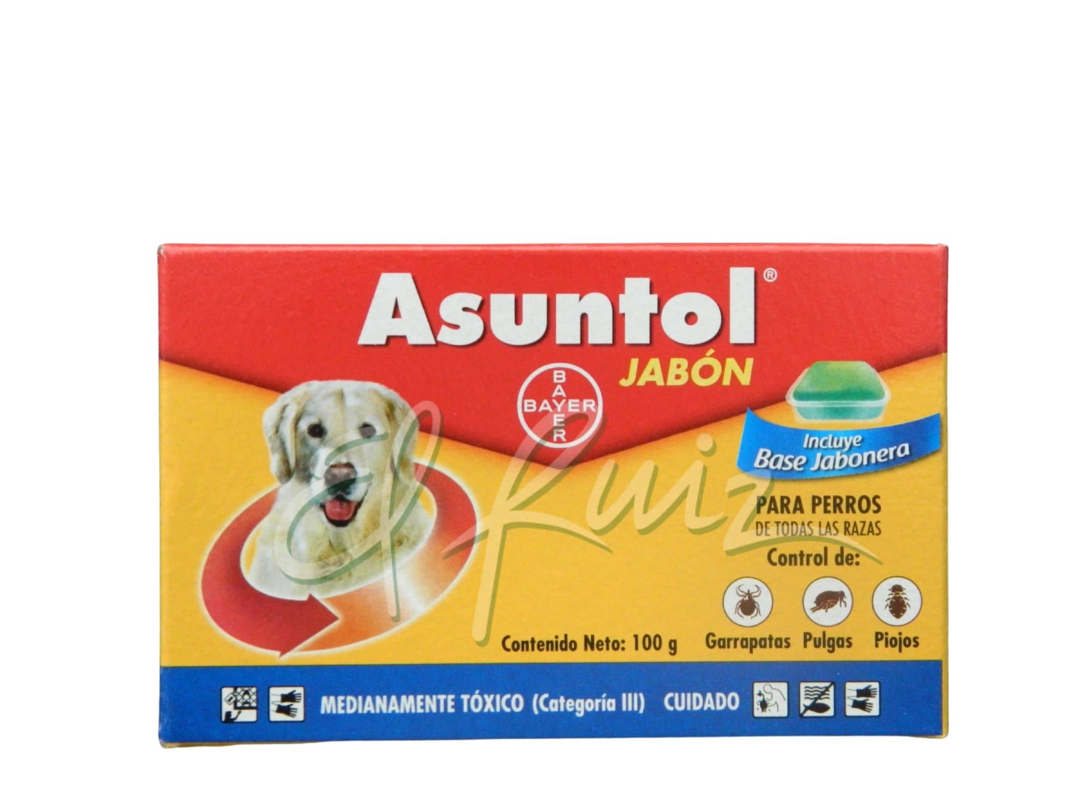 Ectoparaticida Asuntol Jabón x 100 Gr - Elanco