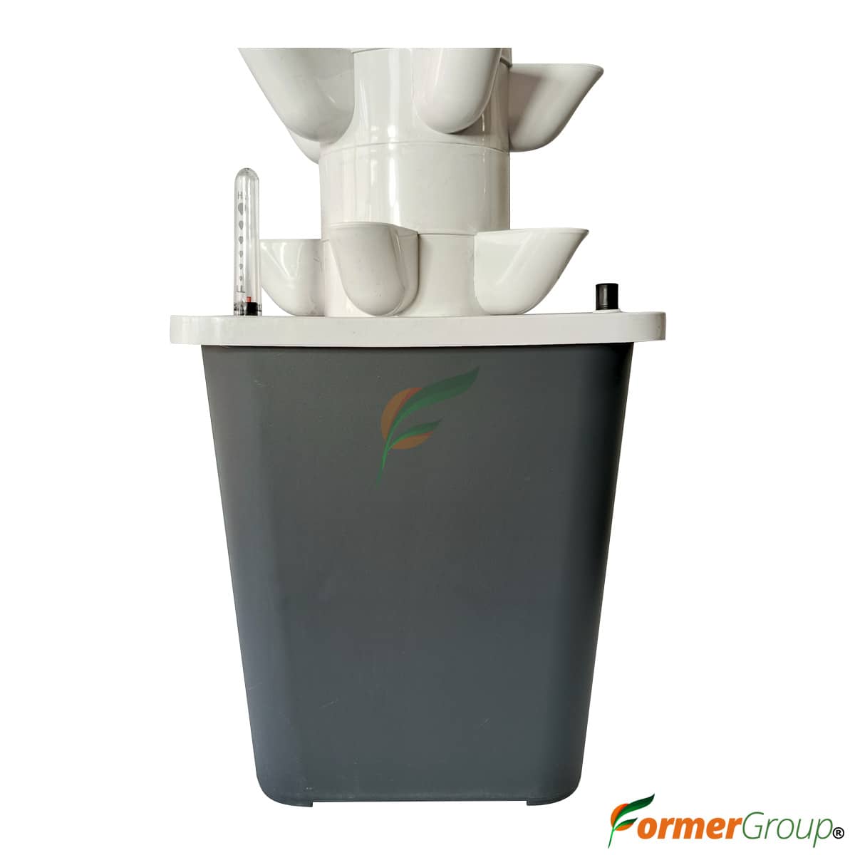 Torre Hidropónica 30 Plantas PVC Cultivo Vertical Croper