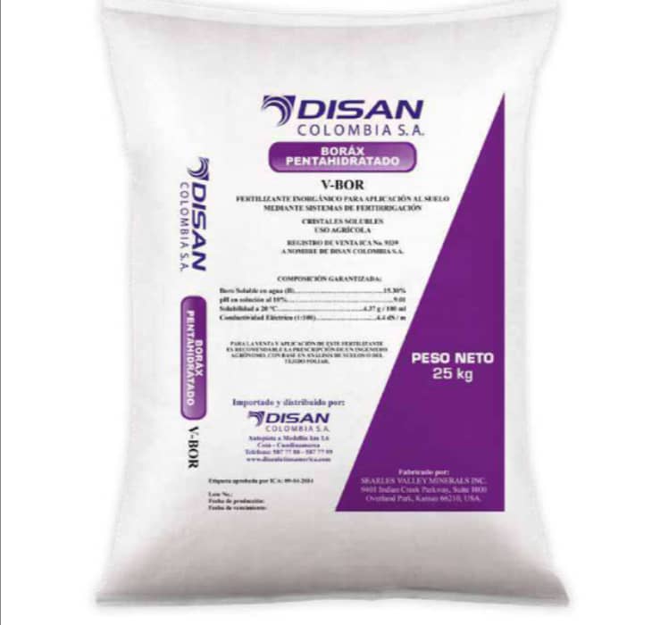 Fertilizante MF Borax + K x 50 Kg