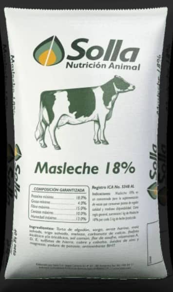 Alimento Bovino - Masleche 18% x 40 Kg