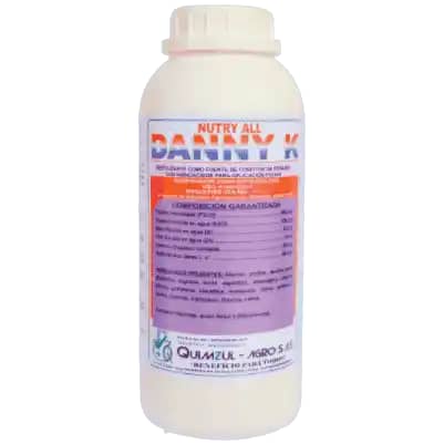 Bioestimulante y Fertilizante Nutry All Danny K. foliares x 1 litro