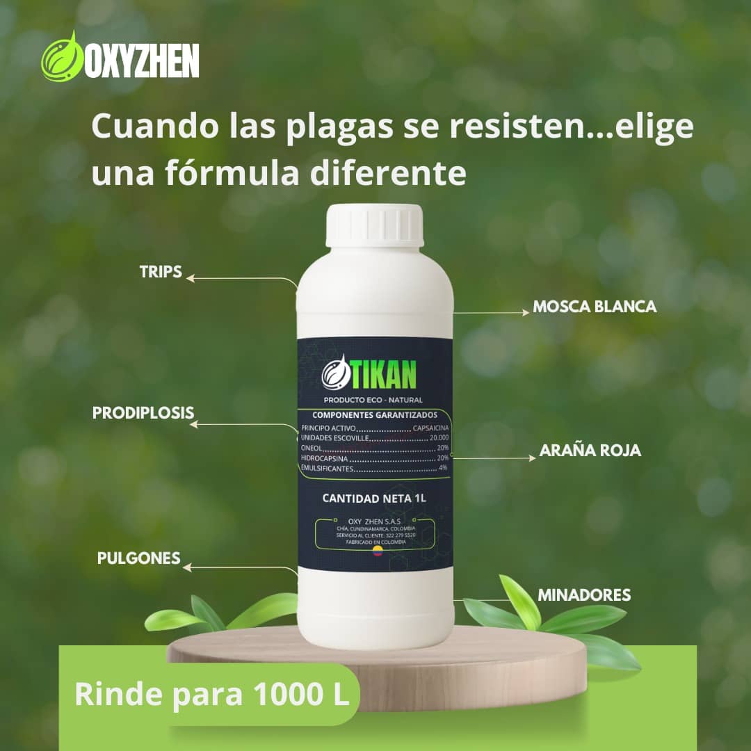 TIKAN 1L – Oxy Zhen |Insecticida Orgánico