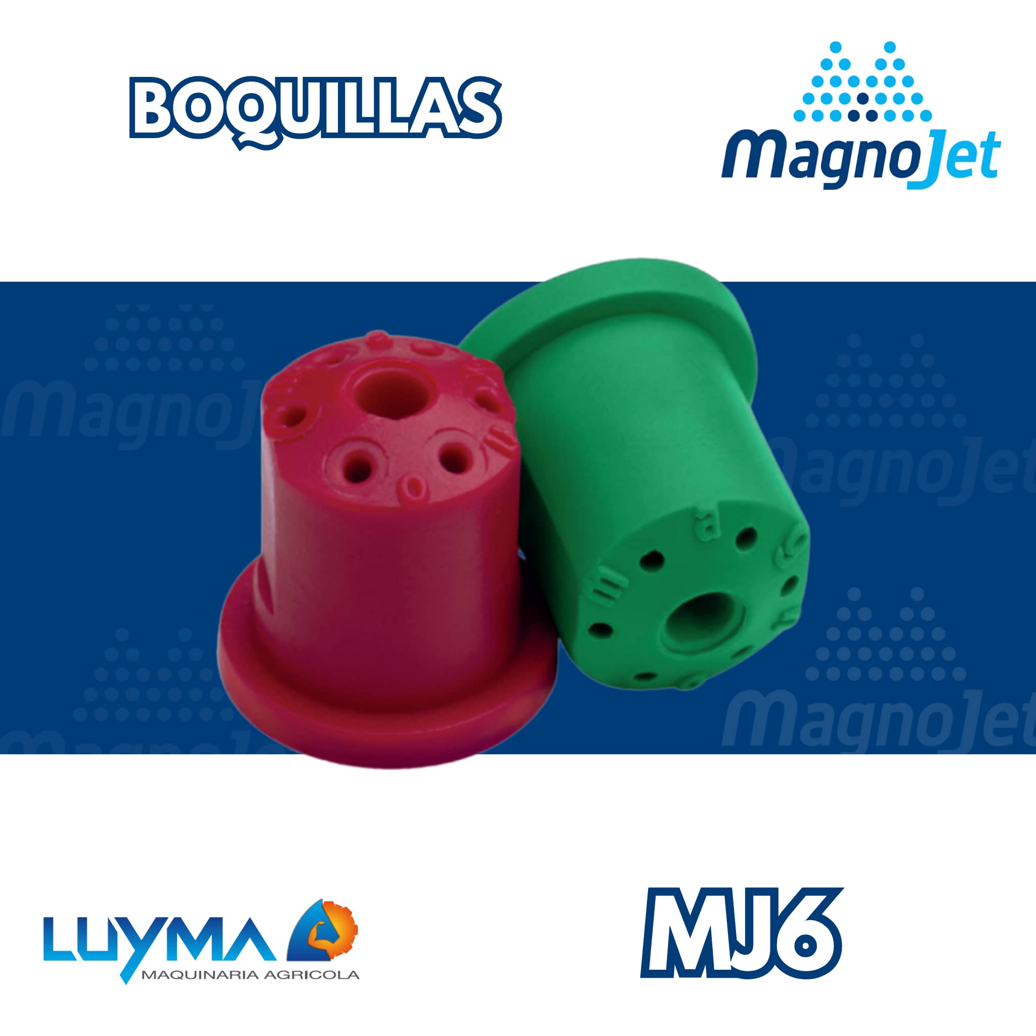 Boquilla Magnojet MJ6 6 Chorros | Precisión Dirigida