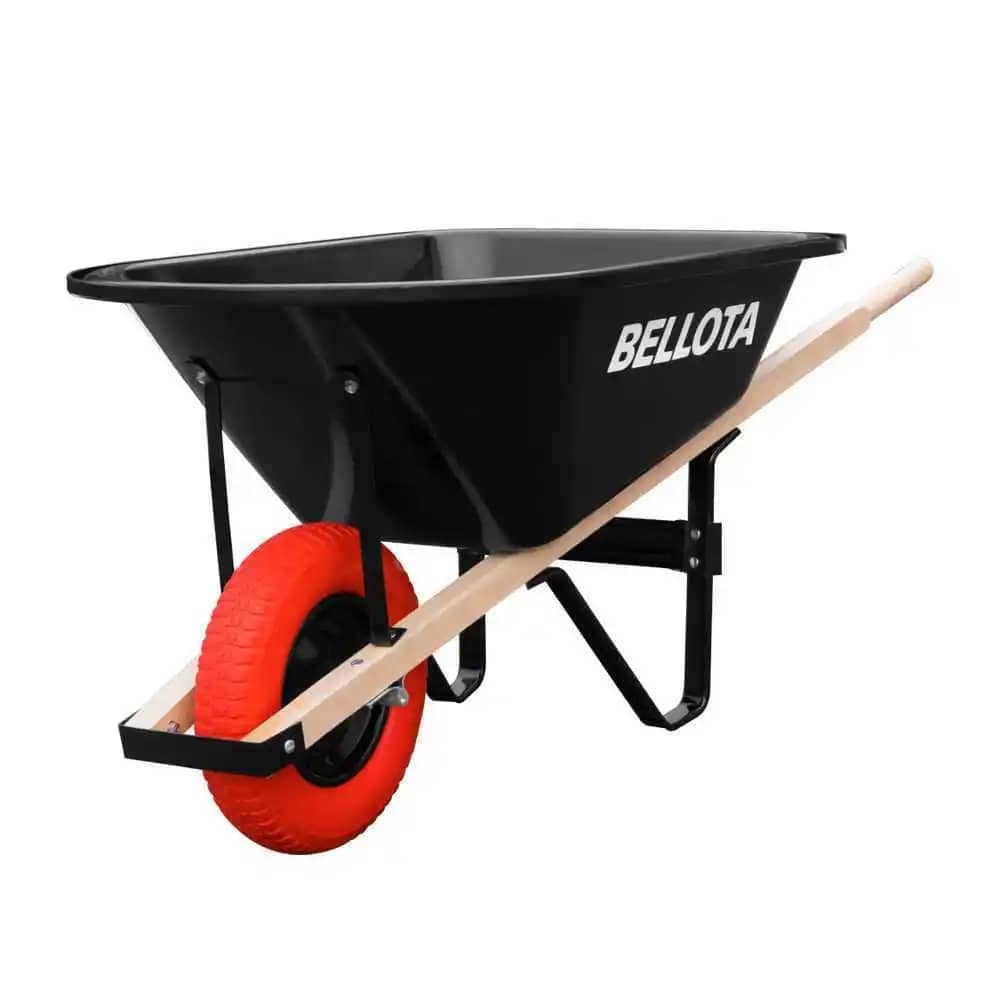 Carretilla Anti pinchazo 4.8 (65 l) Roja Metalica