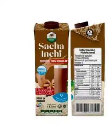 Bebida de Sacha Inchi - Chocolate, Tetra pack x 1 litro