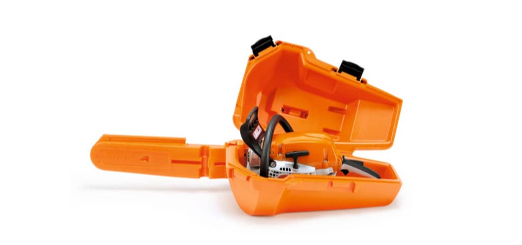 Maleta Plástica Mediana Motosierras STIHL | Almacenaje Seguro