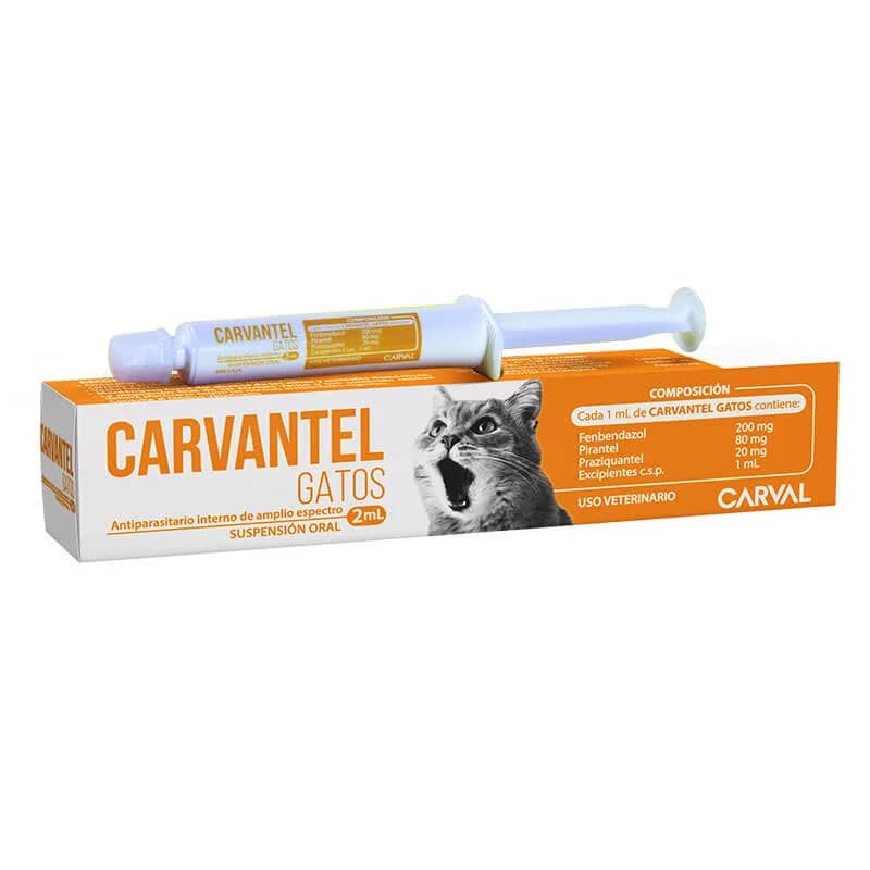 Antiparasitario para Gatos Carvantel – 2 mL | Carval