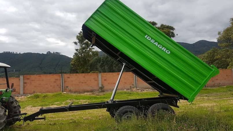 Remolque ZETA 522 T - Diseño robusto para grandes cargas
