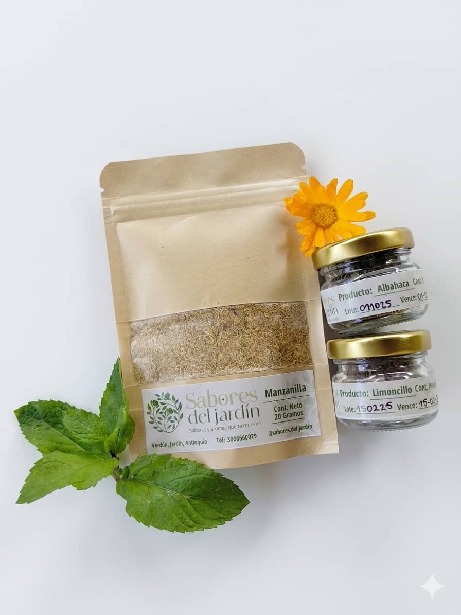 Polvo suelto Sabores del Jardín | Especias naturales 20 g