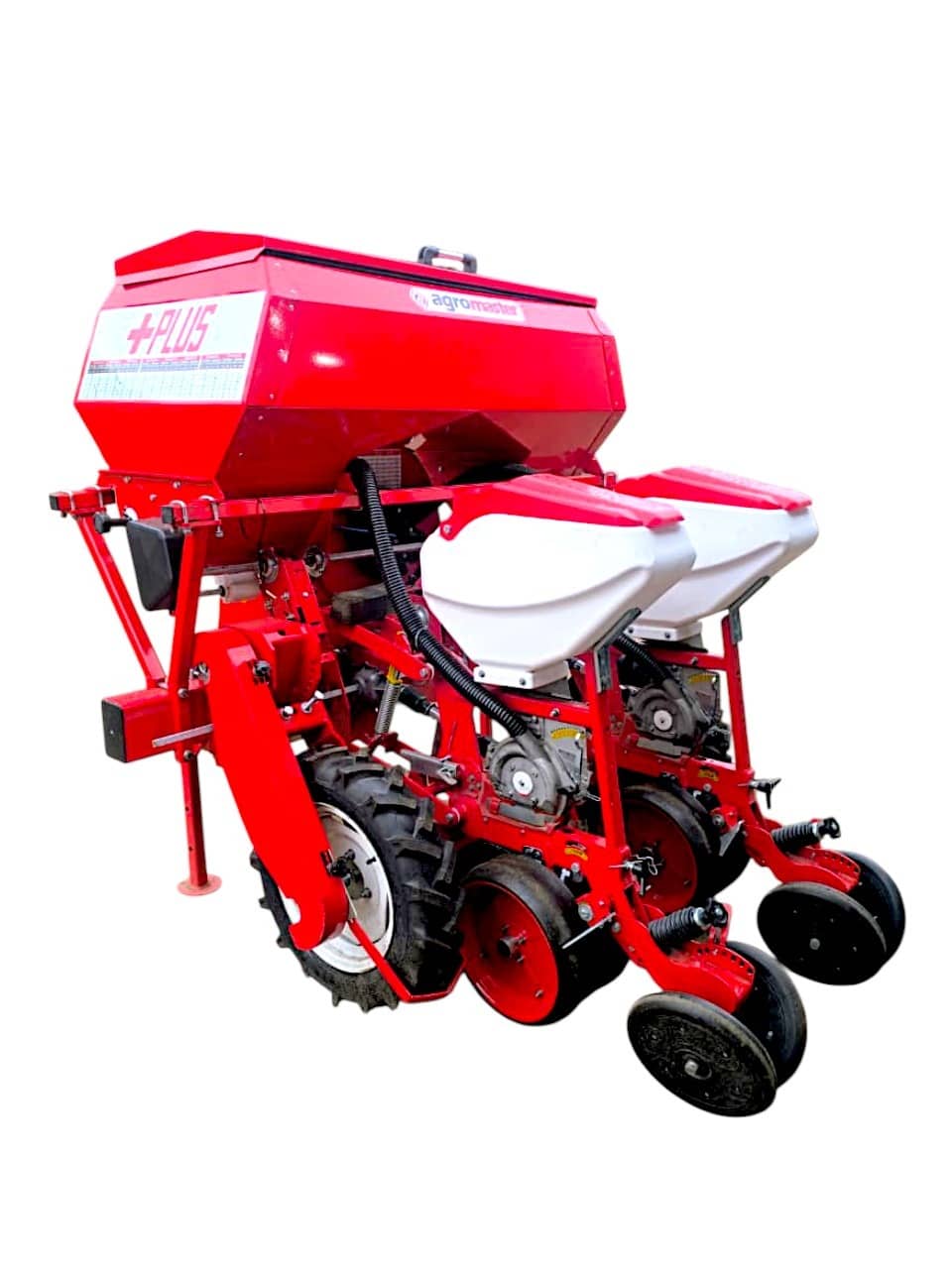 Sembradora de precisión neumática Agromaster con fertilizadora