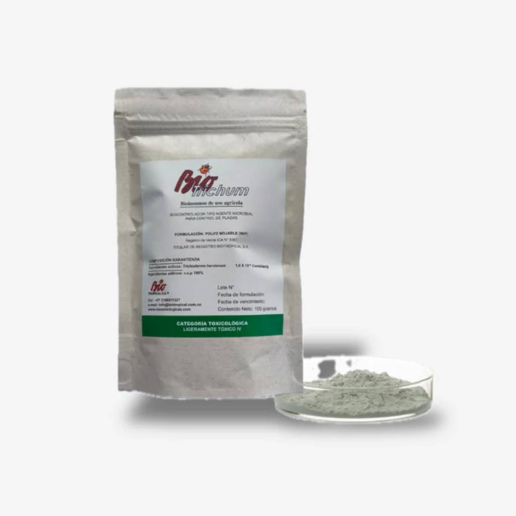 BioTrichum Caja x 24 Bolsas de 50 g - Ideas Biológicas | Biofungicida para Raíces