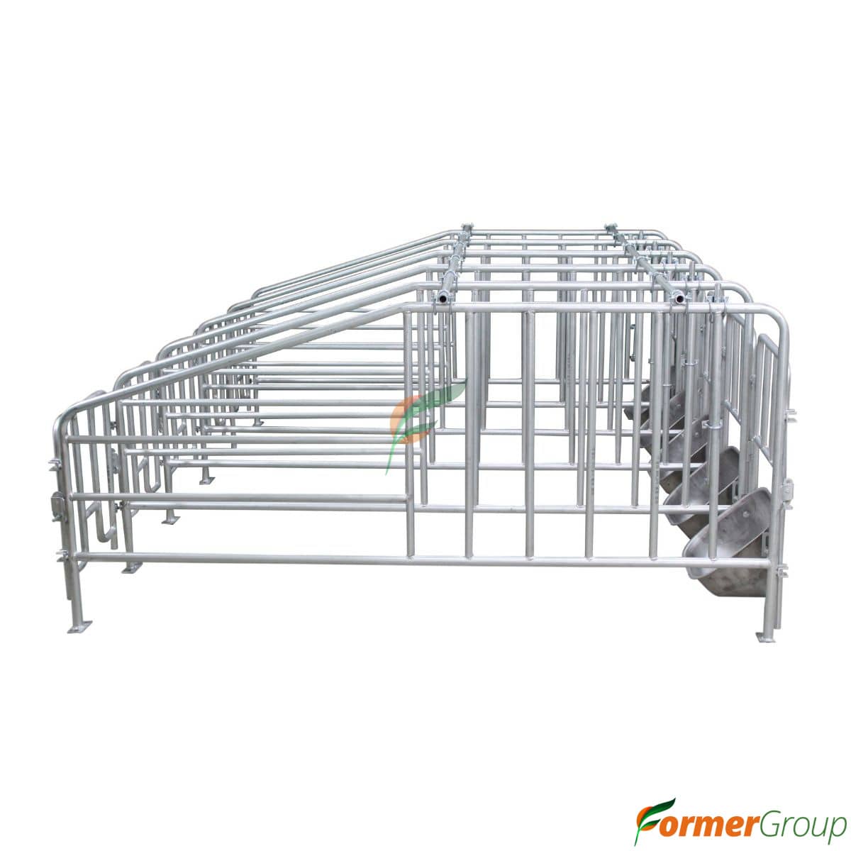 Jaula de Gestación 5 Módulos para Cerdas