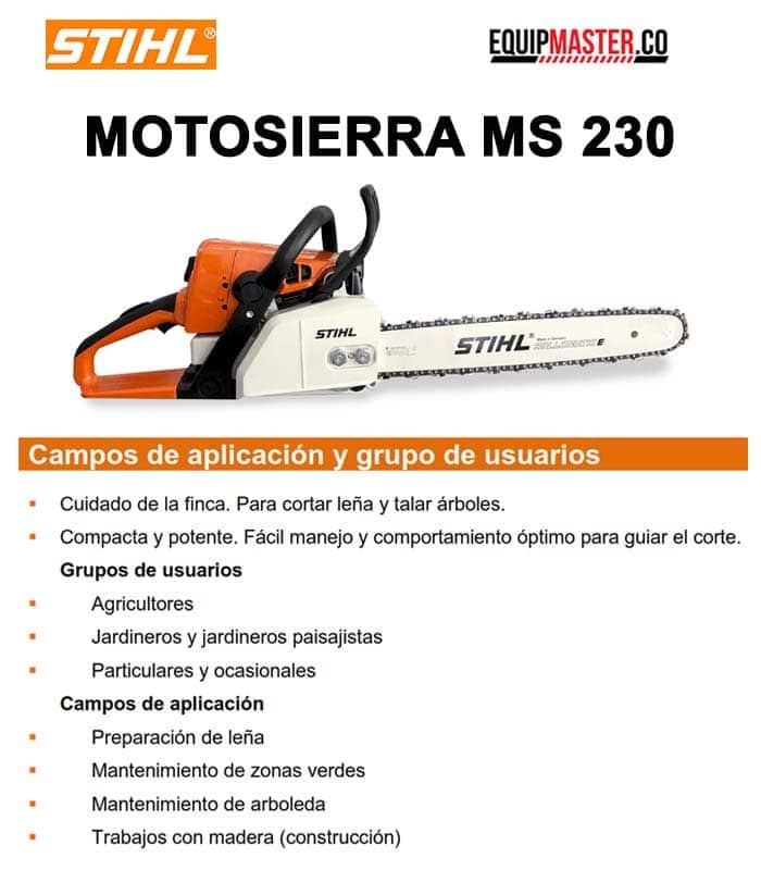 Motosierra STIHL MS230